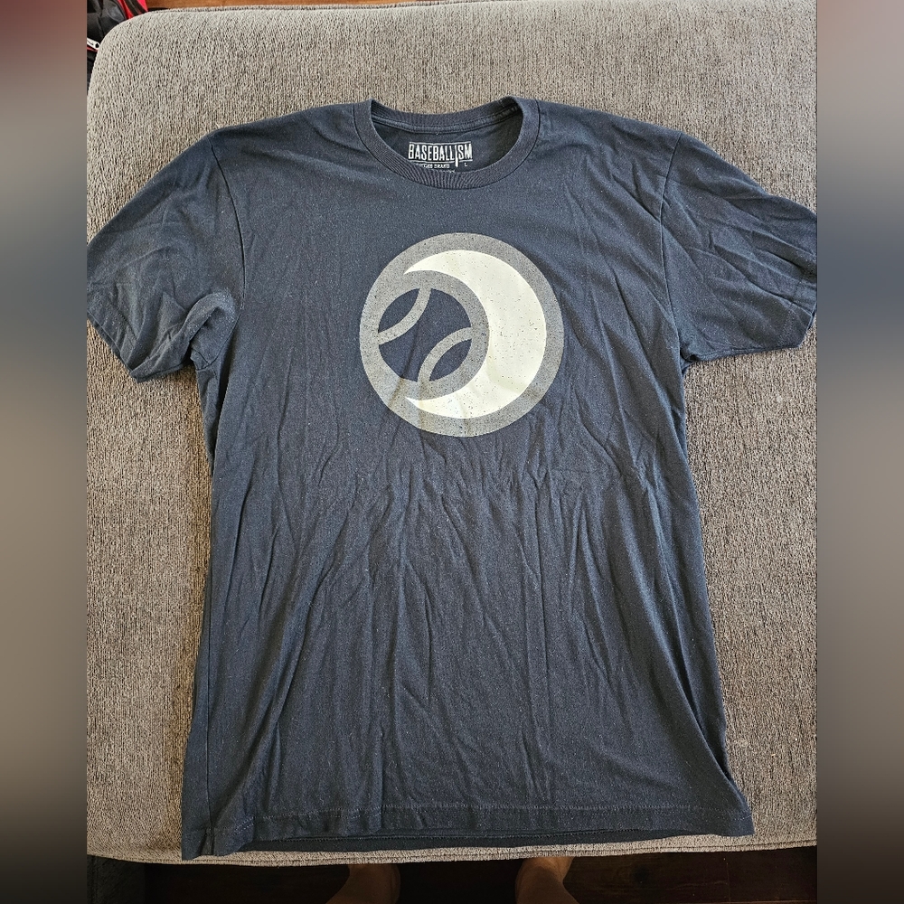 Baseballism Moonshot tshirt, large